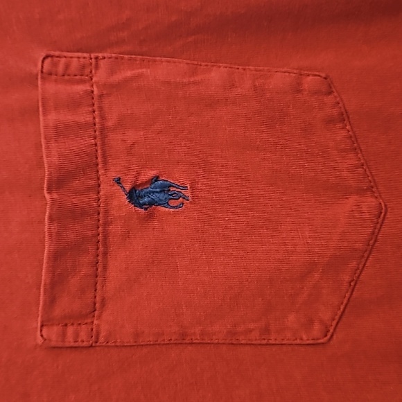 Mens Red Ralph Lauren Pocket T-Shirt Size M - Picture 2 of 7